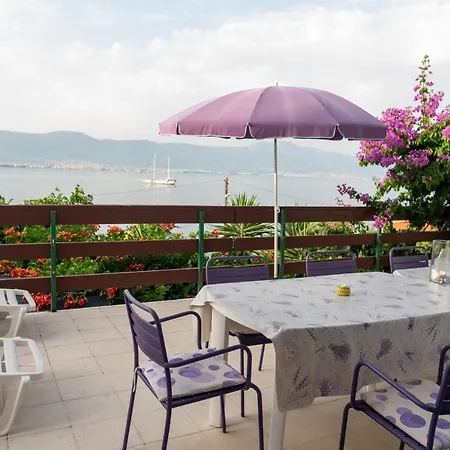 Apartment Fjaba - By The Sea - With The Big Terraces & Great Sea View